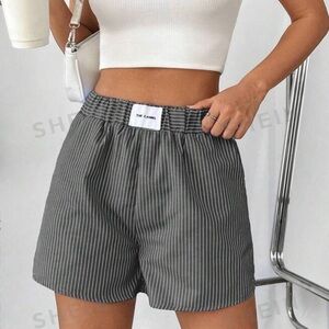 Casual Striped Shorts